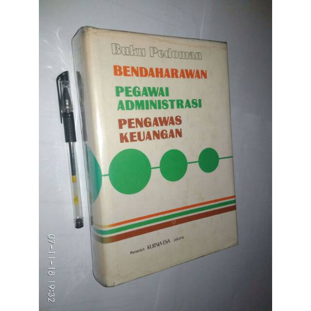 

(Original) - Buku Pedoman Bendaharawan Pegawai Administrasi Pengawas Keuangan - Harjono Sumosudirdjo