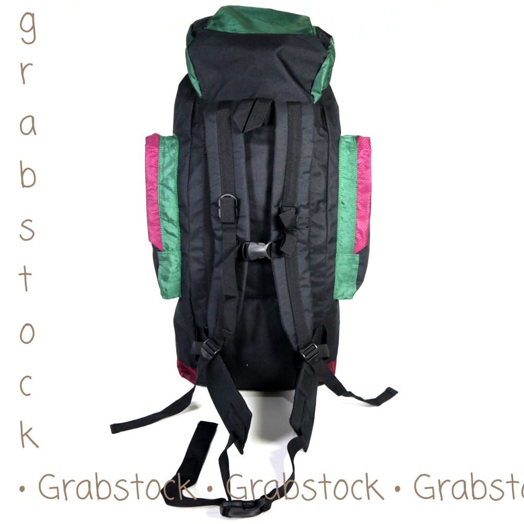 Carrier Tas Hiking Plus Raincover Naik Gunung Camping Mudik 80L Super Besar Premium