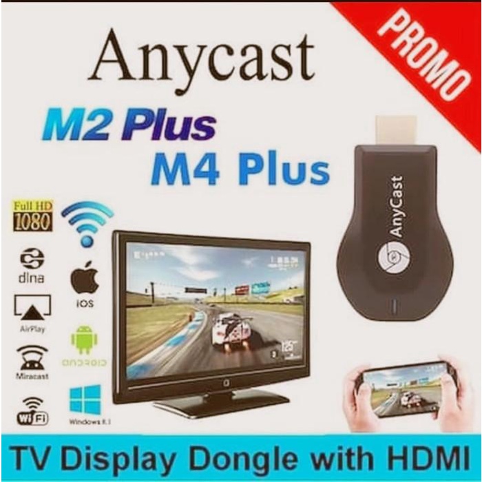 Anycast M4 Plus Hdmi Dongle Usb Wireless Hdmi Dongle Wifi Original