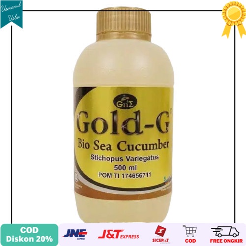 

◾COD◾ Jelly Gamat Gold G sea cucumber 500 ml 500ml asli original