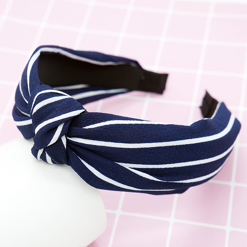 ♫ Megata ♫ A088 Bando Pita Motif Twist Simpul Bandana Ikat Rambut Mandi Fashion Korea Import