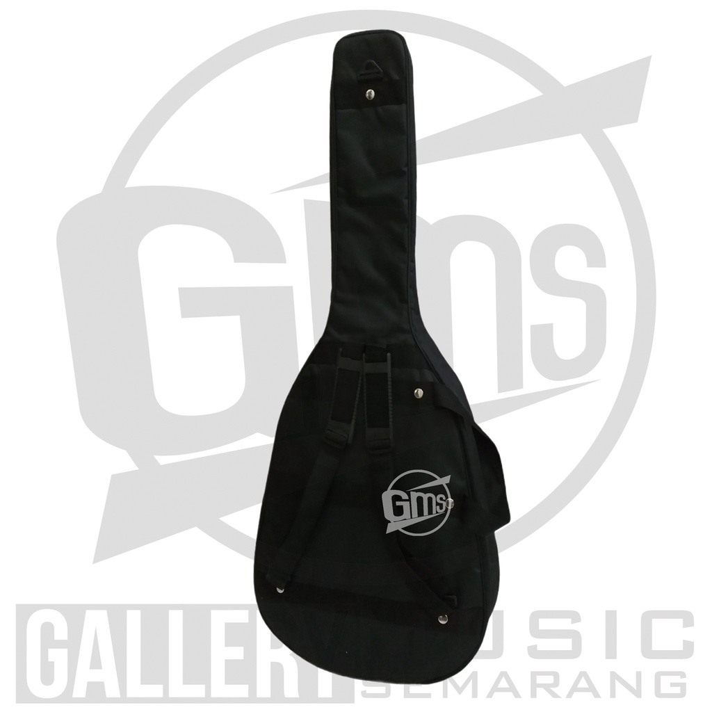 Tas Gitar Akustik Jumbo Bahan Busa 8mm Berkualitas (A42)