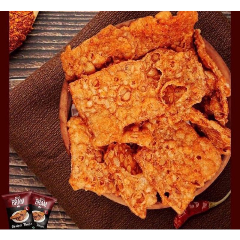 keripik tempe mas Bram by Verrel Bramasta