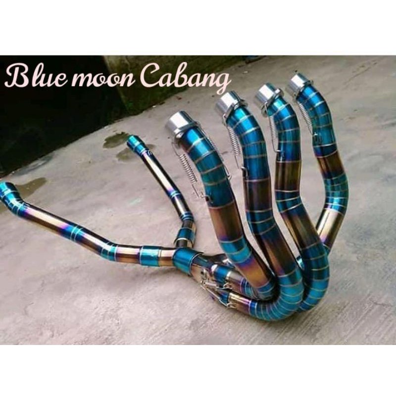 Header Leher Knalpot Kawasaki Z1000 ORIGINAL Bluemoon Cabang Harga murah