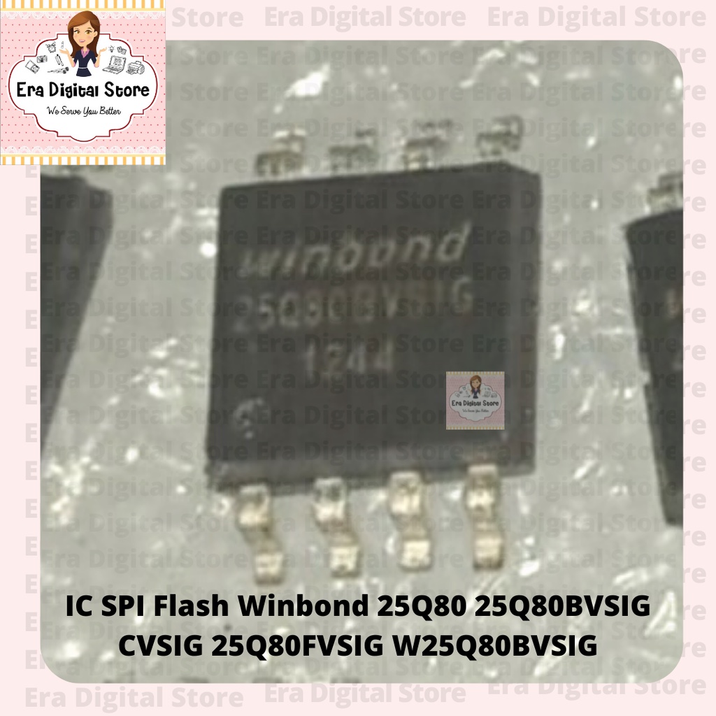 IC SPI Flash IC SPI Flash Winbond 25Q80 25Q80BVSIG 25Q80FVSIG W25Q80BVSIG CVSIG