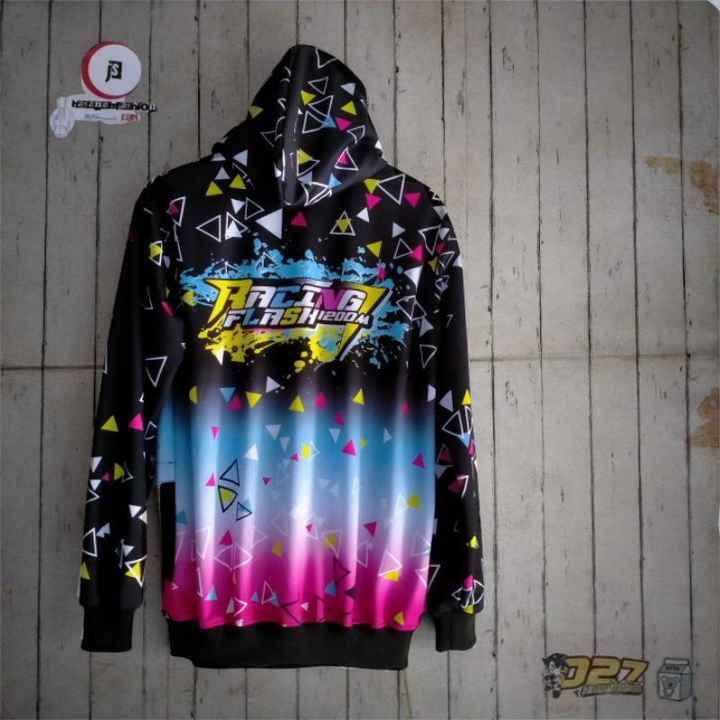 JAKET RACING FLASH/JAKET RACING/JAKET BALAP DRAG