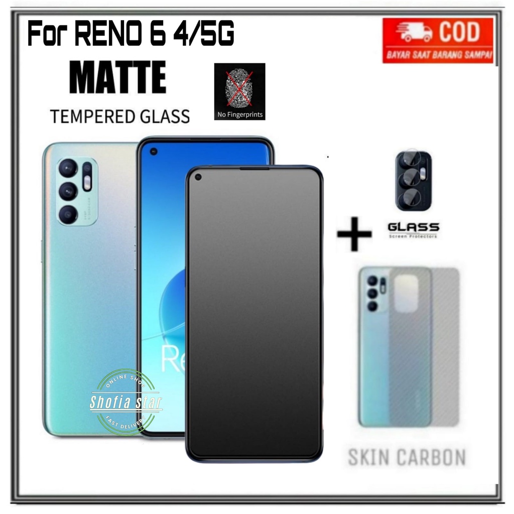 PAKET 3IN1 TEMPERED GLASS PRIVACY SPY RENO 7 4G 7 5G 7z 5G 6 4/5G RENO 5 RENO 5F TG LAYAR ANTI INTIP  ANTIGORES  KACA FULL COVER