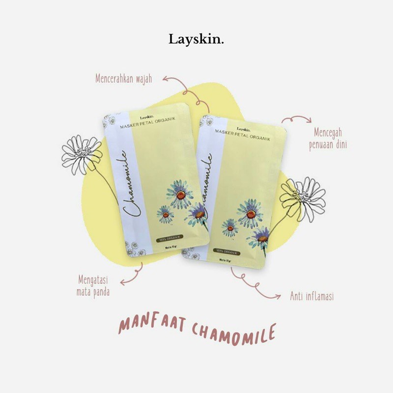 Masker petal layskin