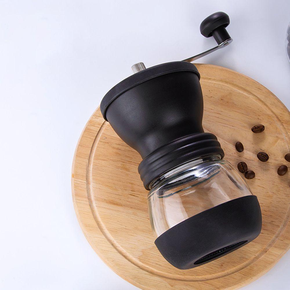 Solighter Penggiling Kopi Manual Alat Dapur Spice Burr Adjustable Knob Setting