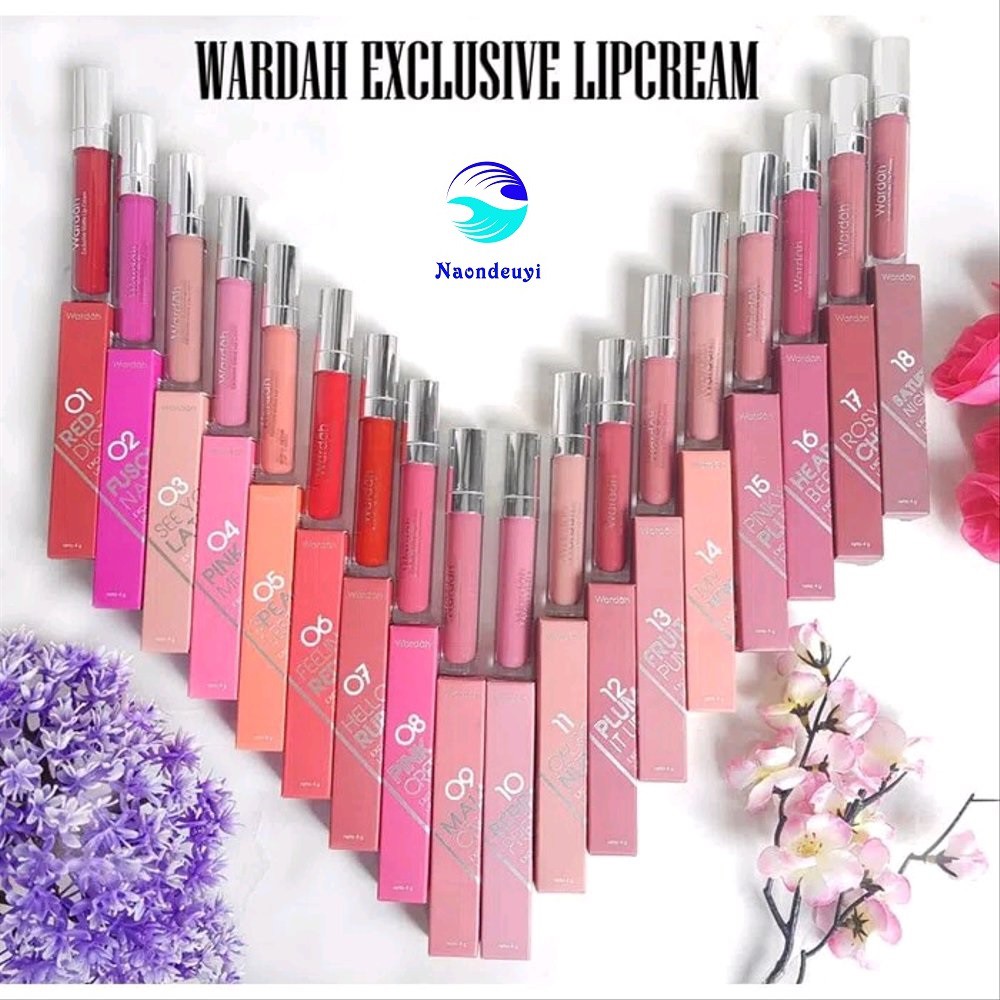 Lip Cream Wardah Exclusive Matte Lip Cream Original
