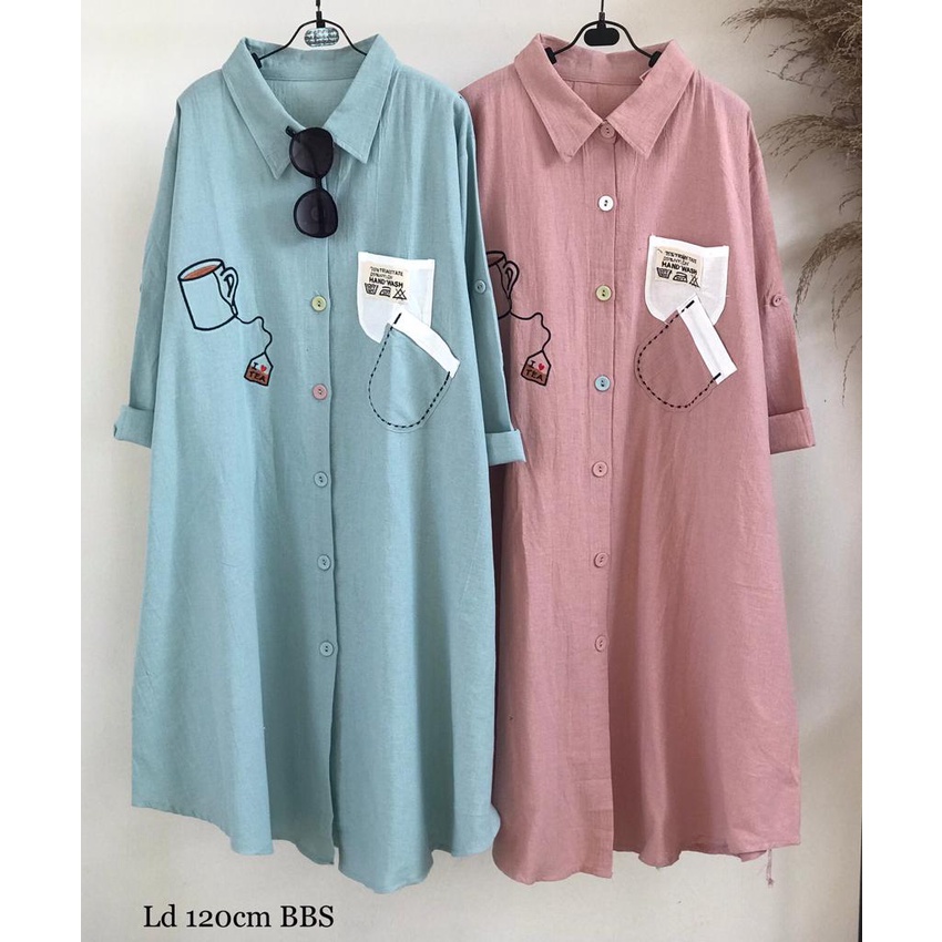 LONG TUNIK WANITA UNIK IMPORT BBS