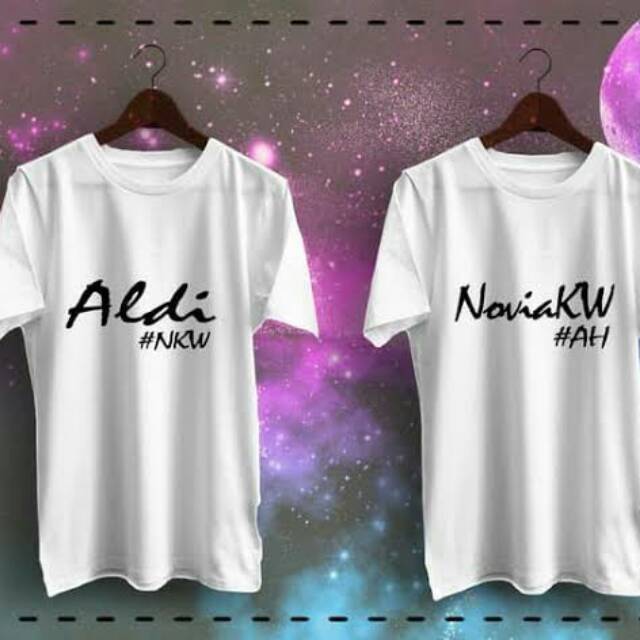 Kaos Nama Kaos Sablon Satuan Kaos Keren Kaos Distro Kaos Murah Shopee Indonesia