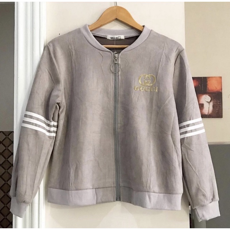 new flamingocollection jaket suede gucci