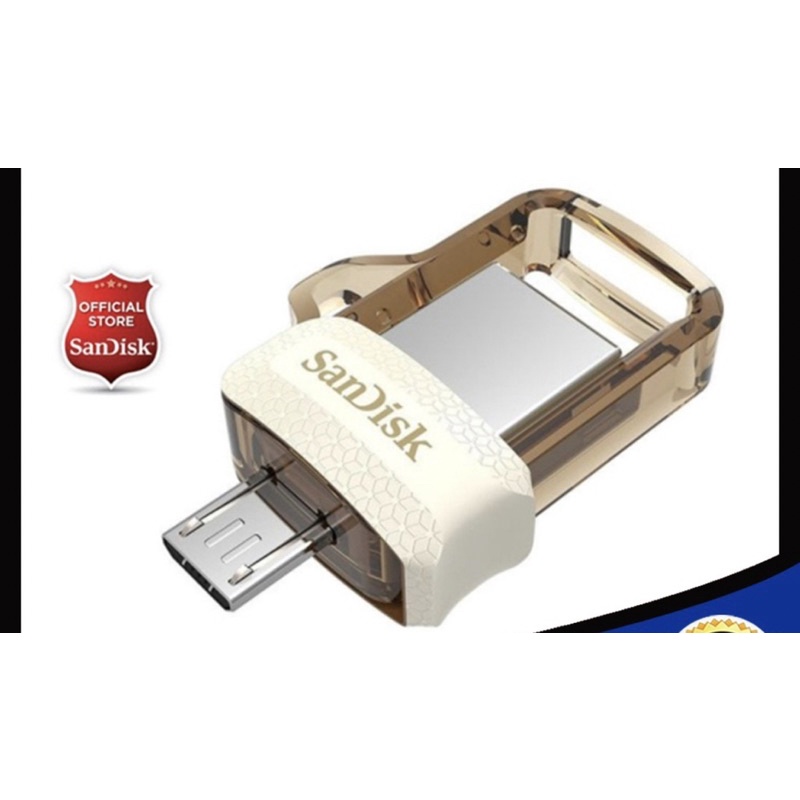 Flasdisk Sandisk 16GB Ultra Dual Drive Usb OTG Micro