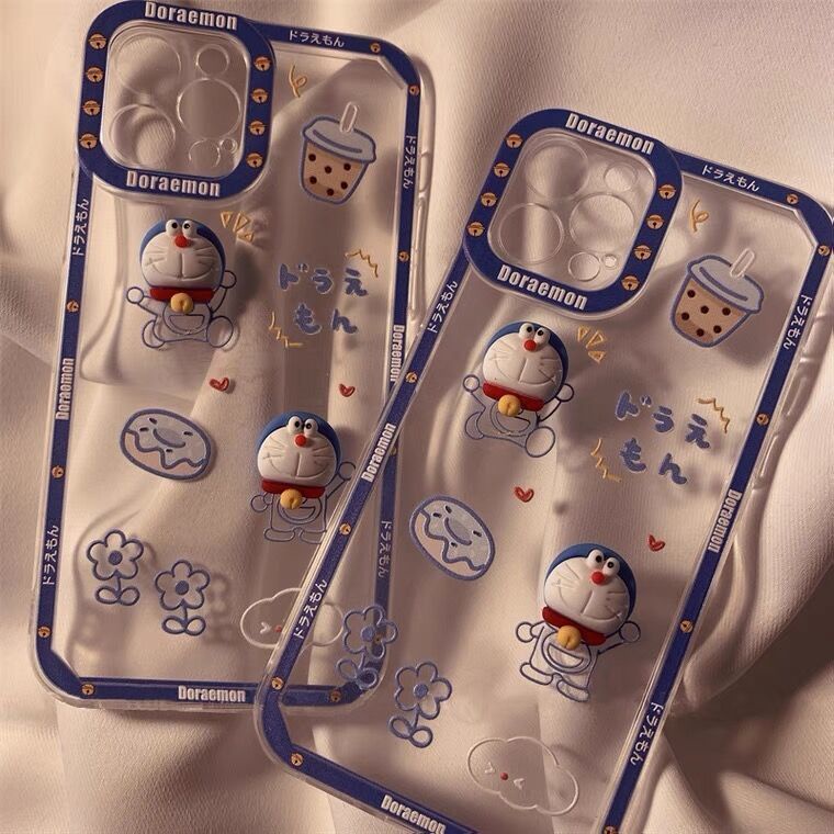 Case Pelindung Transparan 3d Untuk IPhone 7 8 Plus X Xs Xr XsMax 11 11Pro 11promax 12 12Pro 12Pro Max 13 13Pro Max Ltdd