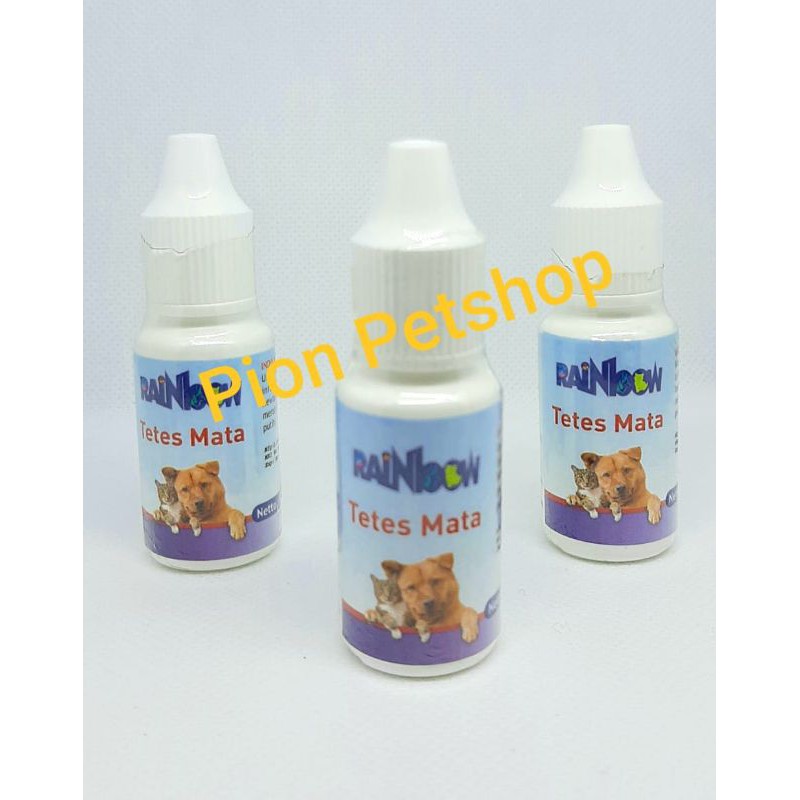 RAINBOW Obat Tetes Mata 8 ml - Untuk Kucing &amp; Anjing