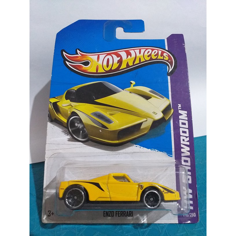 HOT WHEELS ENZO FERRARI KUNING 2013 NOT MINT