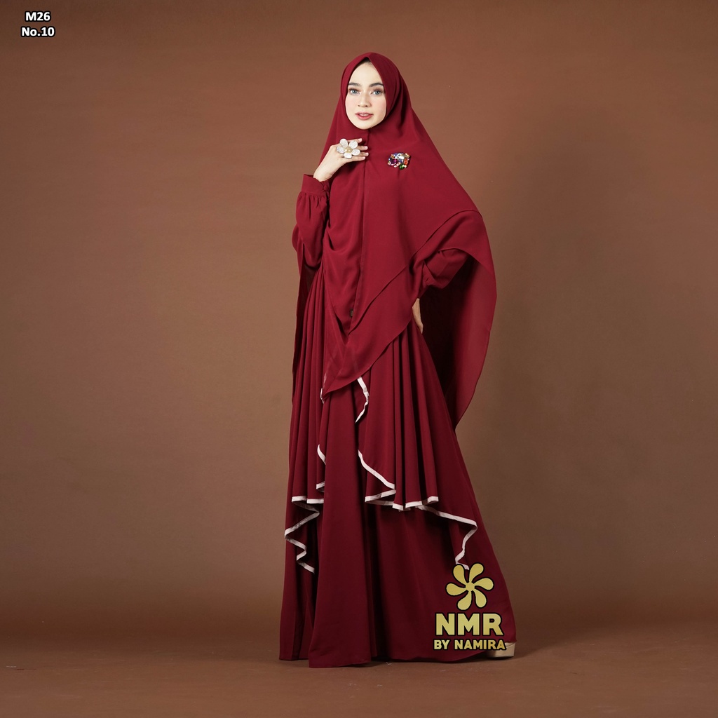 M26-10 Gamis Syar'i NMR BY NAMIRA PREMIUM