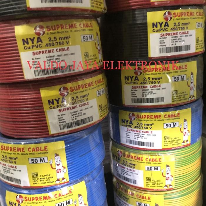 Supreme Kabel Listrik Nya 1X2,5 Kabel Tunggal Suprime 1 X 2.5
