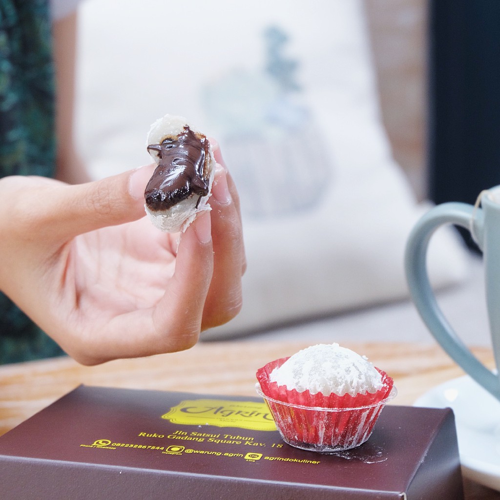 

Mochi Agrin Rasa Cokelat