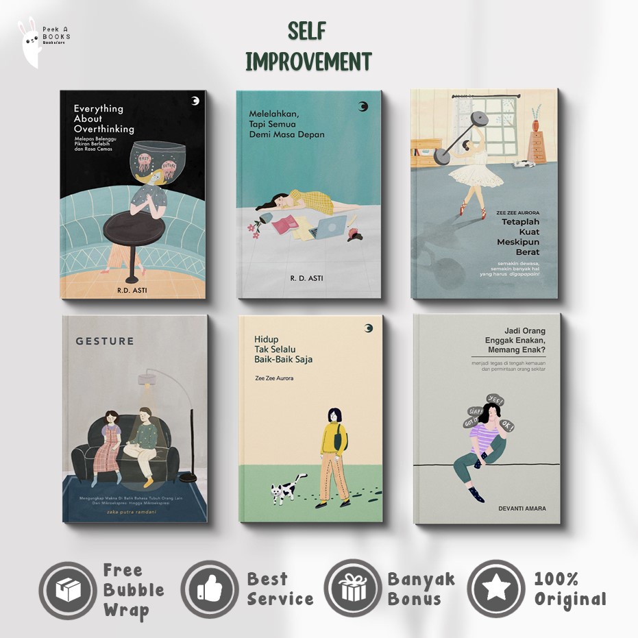Jual Buku Self Improvement Terbaik | Caesar Media Pustaka | Shopee