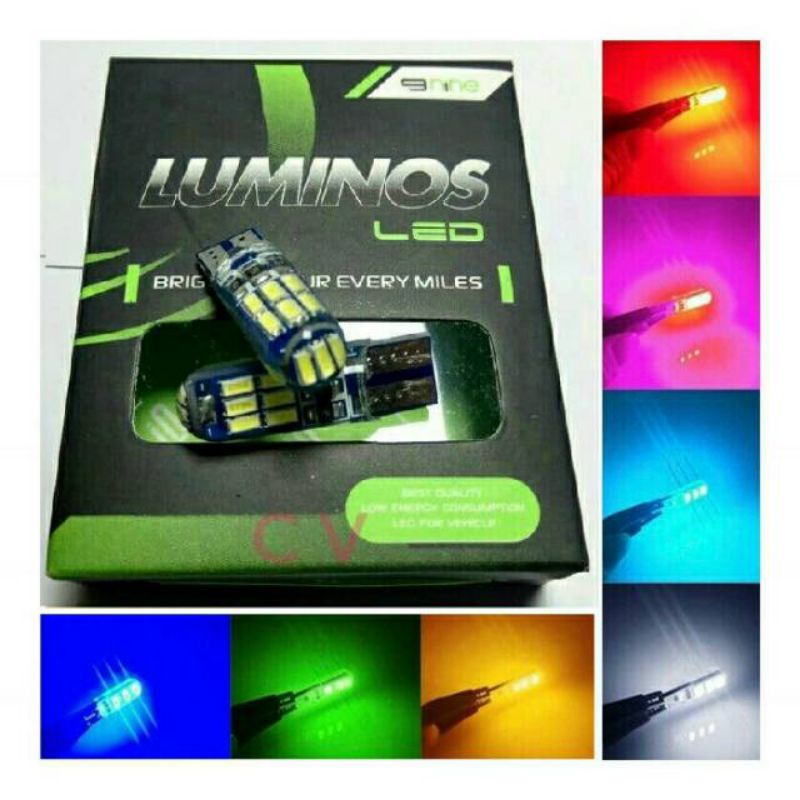 sepasang/2pcs sen jelly senja t10  15led super terang universal