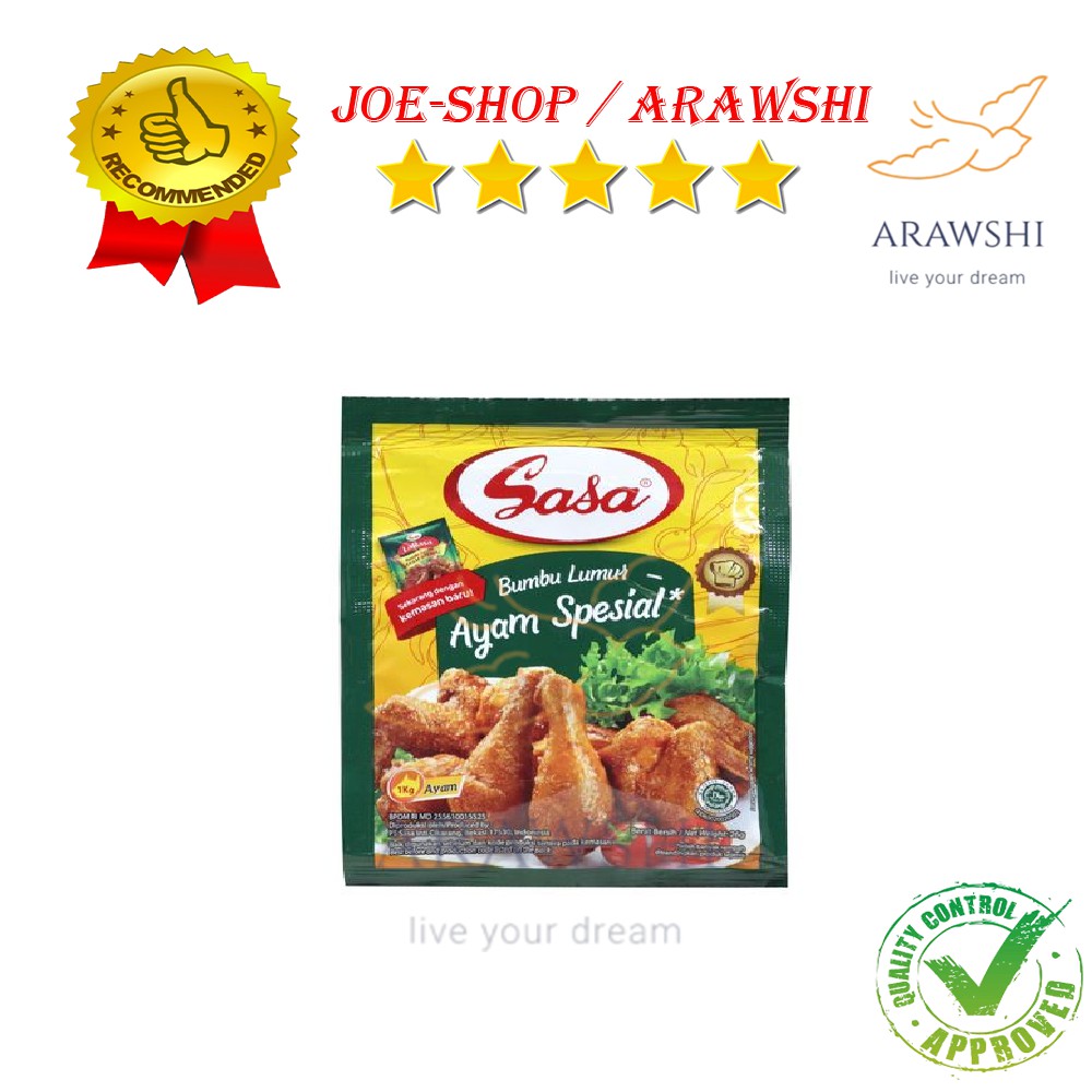 

BUMBU INSTAN SASA BUMBU LUMUR AYAM SPECIAL 26GR