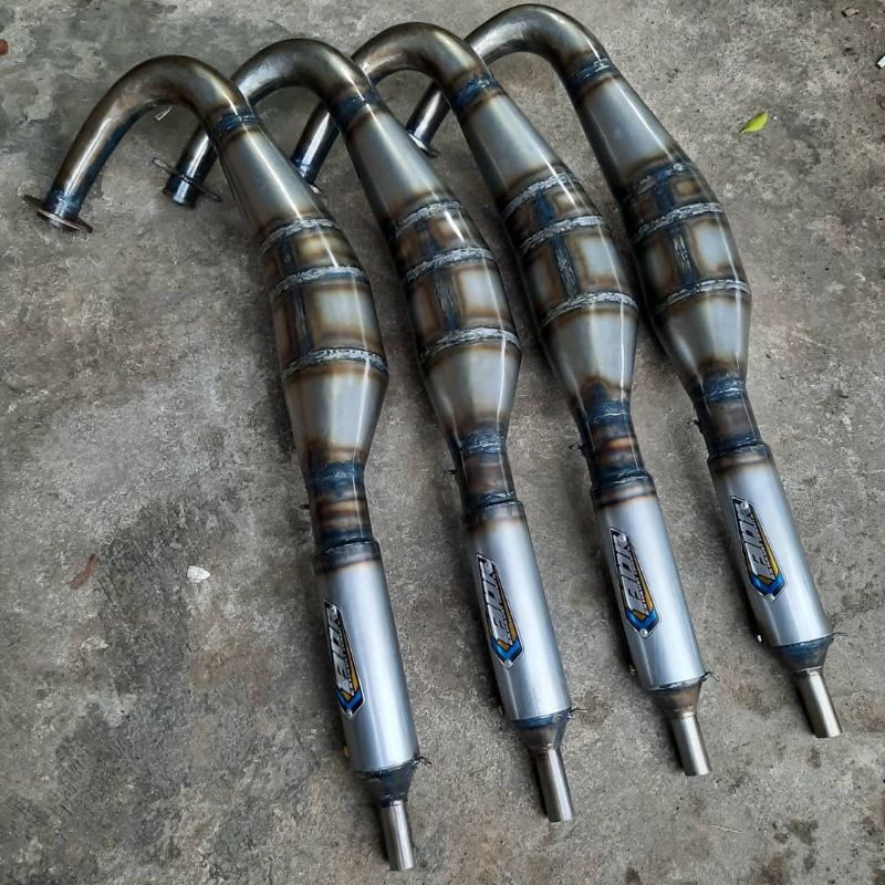 Knalpot bdr exhaust kolong rx king harian / semi-1
