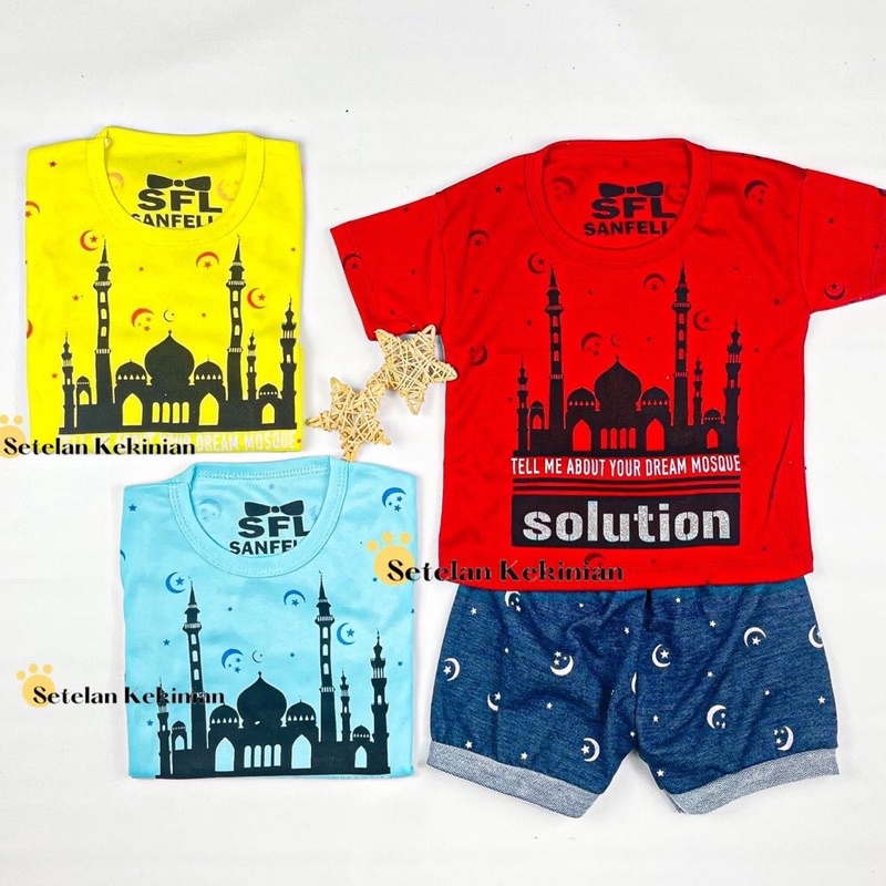 setelan bayi/balita/anak-anak 3-12bln harga 1pasang