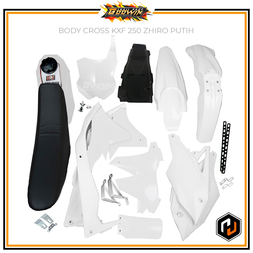 Body Trail Set Cover Bodyset HARVY MX KXF 250 ZHIRO PNP KLX 150 BIGFOOT TERBARU