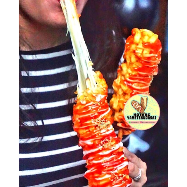 HOTANG REGULER FULL MOZARELLA / SOTANG / SOSIS KENTANG / KEJU MOZARELLA / MOZARELLA KENTANG(FROZEN)