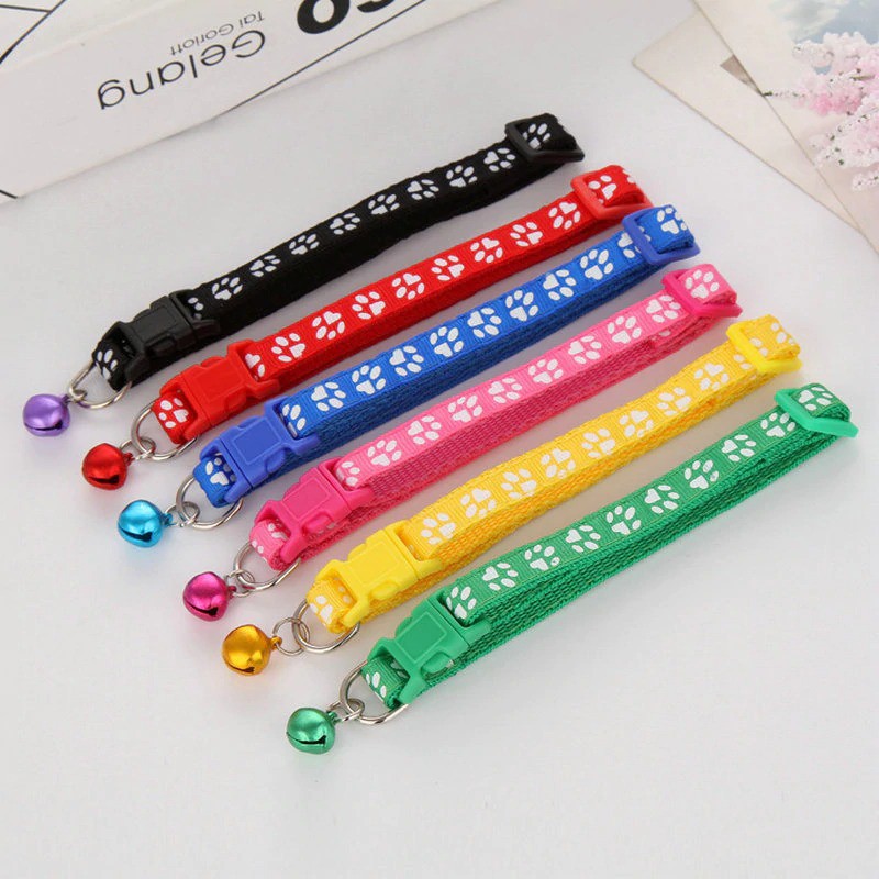 Kalung Kucing Lonceng Bermotif Murah
