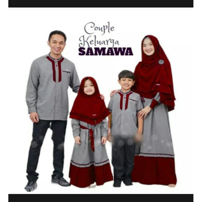 COUPLE KELUARGA SARIMBIT SAMAWA|COUPLE LEBARAN 2021