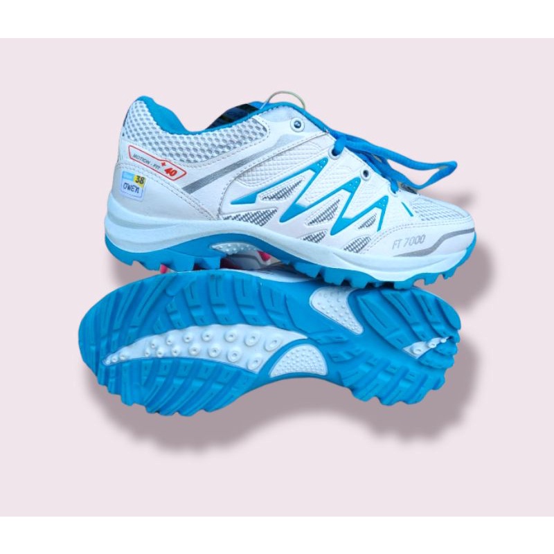 SEPATU HIKING WANITA OWEN FT7000 SEPATU OLAHRAGA WANITA_SEPATU PUTIH