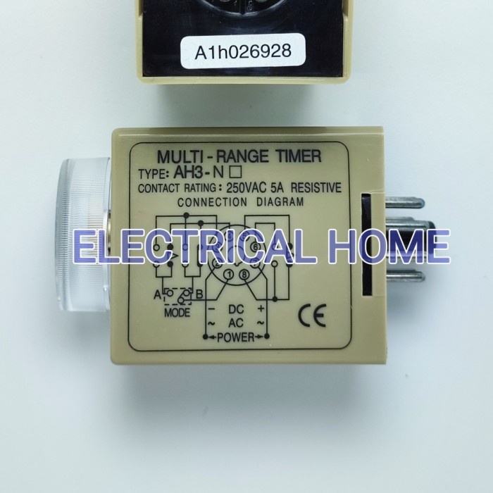 Multi Range Timer Switch AH3-NA/NB/NC OTTO