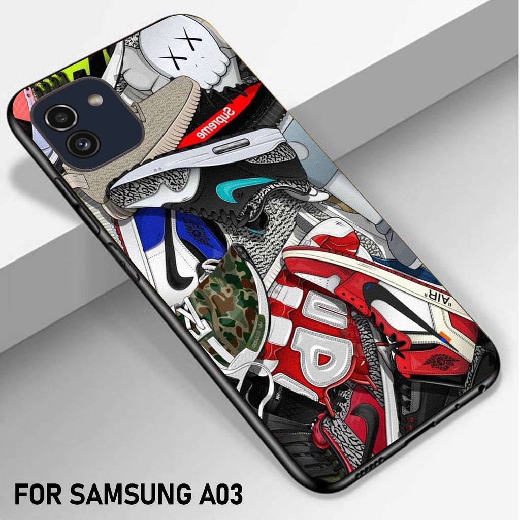Sukses Case SAMSUNG A03 - Hardcase 2D Glossy Samsung A03 - Silikon Hp Samsung A03  - Silicon Hp Sams