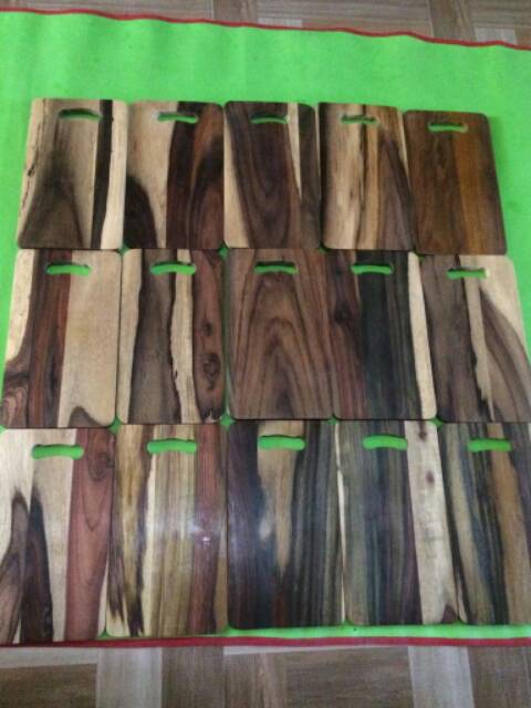 Talenan kayu 34x19xtebal  sonokeling wooden cutting board elegan