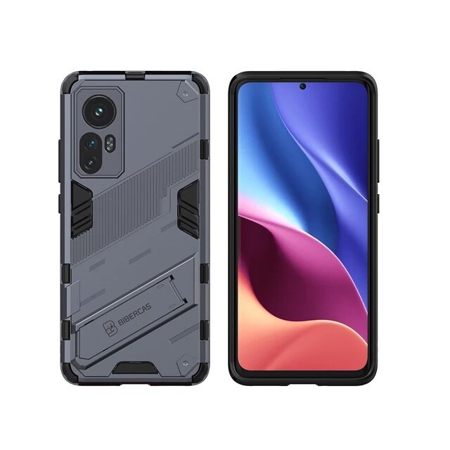 XIAOMI 12T 5G / XIAOMI 12 / 12 PRO / MI 11 LITE SOFT CASE KICKSTAND CYBERPUNK SERIES