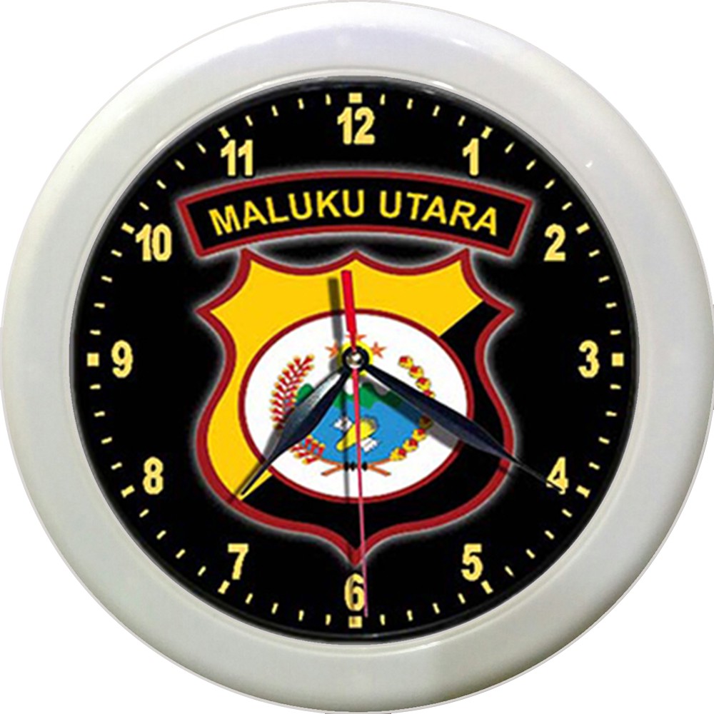 JAM DINDING POLDA MALUKU    (DIAMETER 30CM)