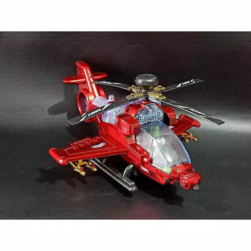 Mainan Anak Helicopter Acousto Optic Toys Helikopter / Mainan edukasi anak / helikopter unik pakai baterai