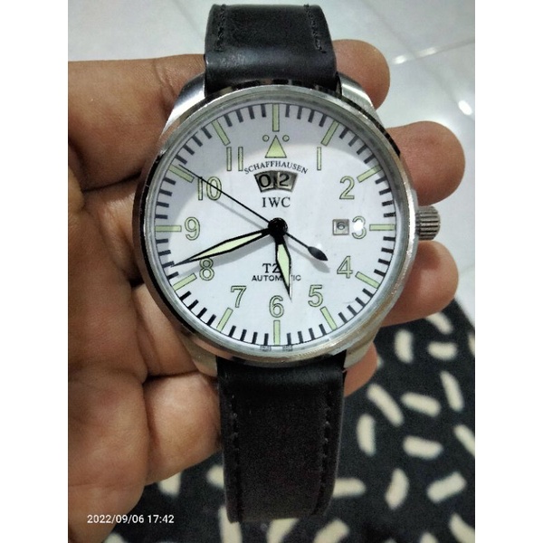 jam tangan second IWC automatic