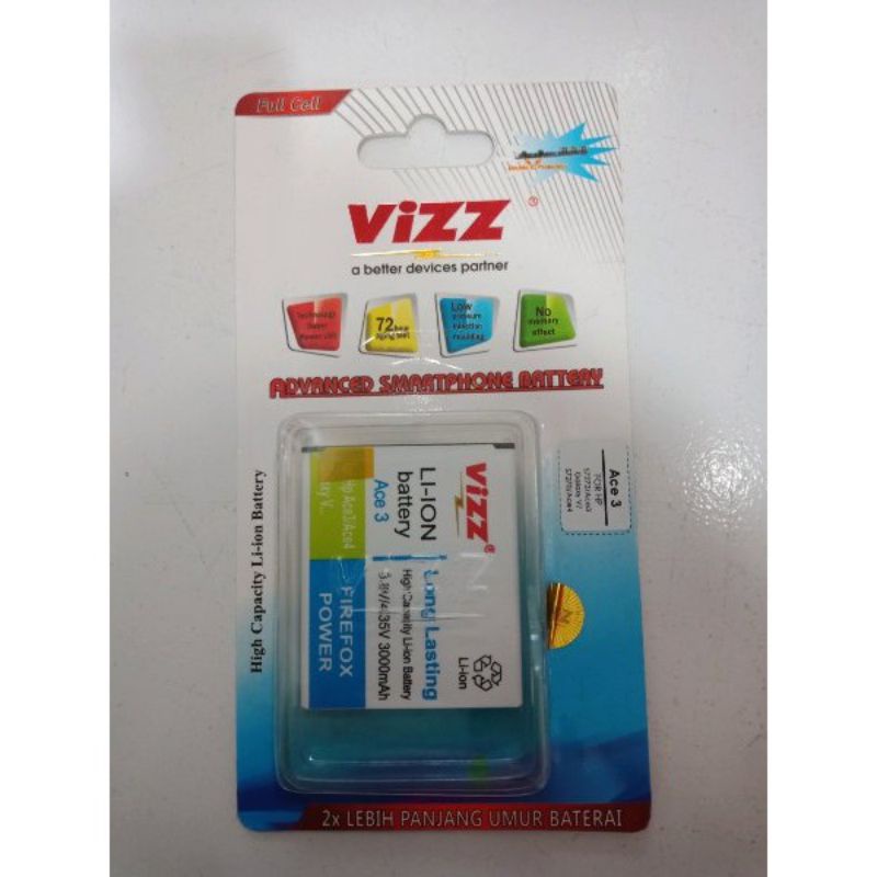 Baterai Vizz Samsung Galaxy Ace3 Ace4 Galaxy V Galaxy Vplus S7272 Ori