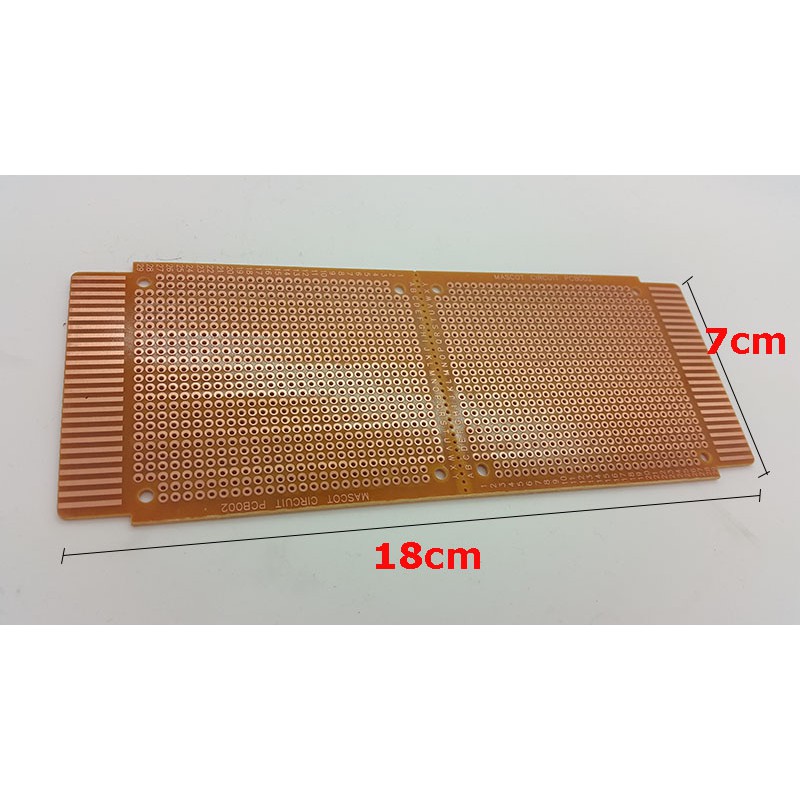 PCB IC Titik ( 18 x 7 cm)