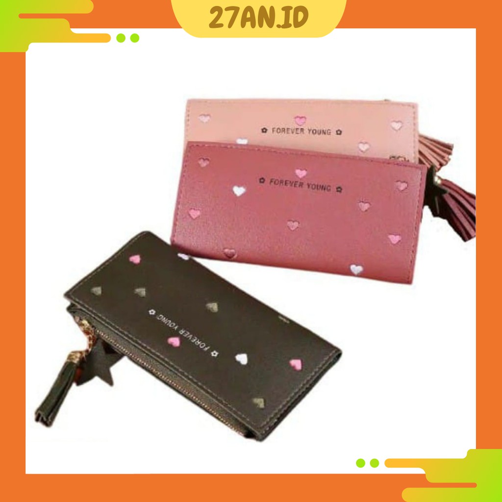 Dompet Panjang Wanita AS6001 Dompet Wanita Import Murah Real Pict