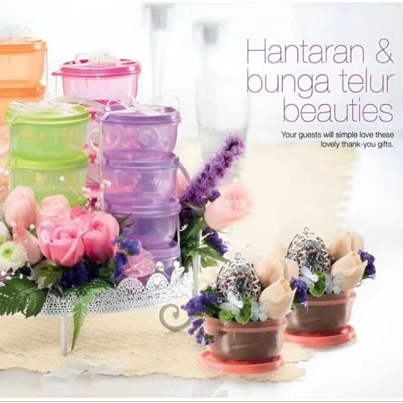 Tupperware kiddie bowl - tempal sambal - wadah permen