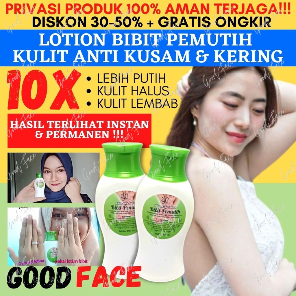 LOTION PENCERAH TUBUH AMPUH SYB LOTION BIBIT PEMUTIH BPOM 100ML