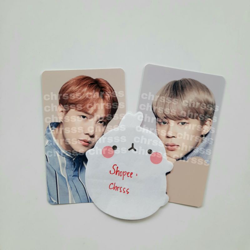 [BUNDLE] BTS Jhope & Jimin SKT Cloudberry PC Photocard RARE