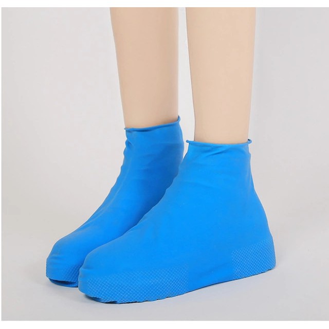 Cover Shoes Jas Hujan Sepatu Waterproof Anti Air bahan Latex Premium/Mantel Mantol Hujan Raincoat Sepatu Anti Licin Anti Slip