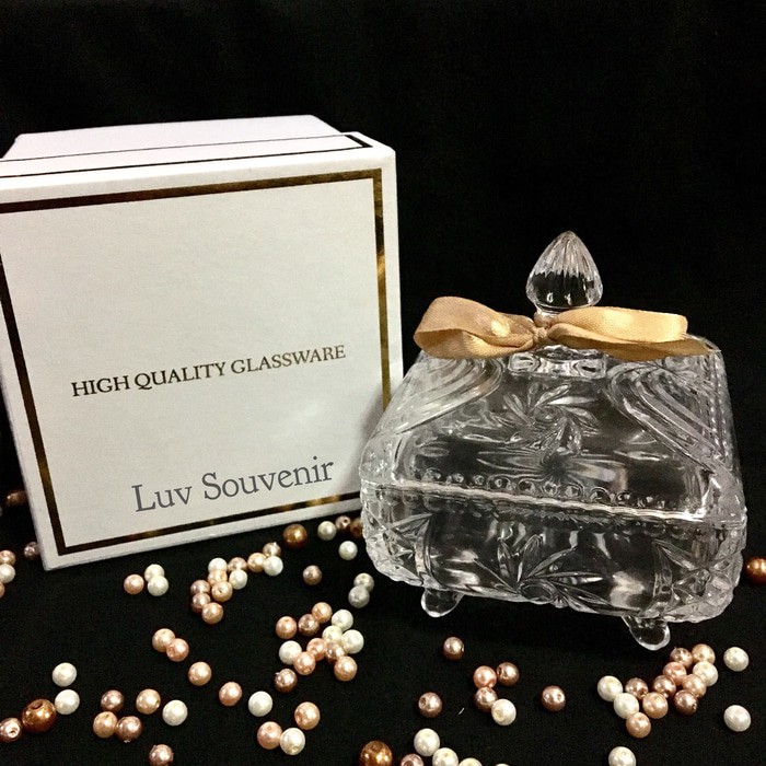 Toples kristal toples permen kaca