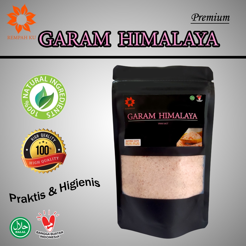 

Garam Himalaya Organik 50gr Himalayan Pink Salt